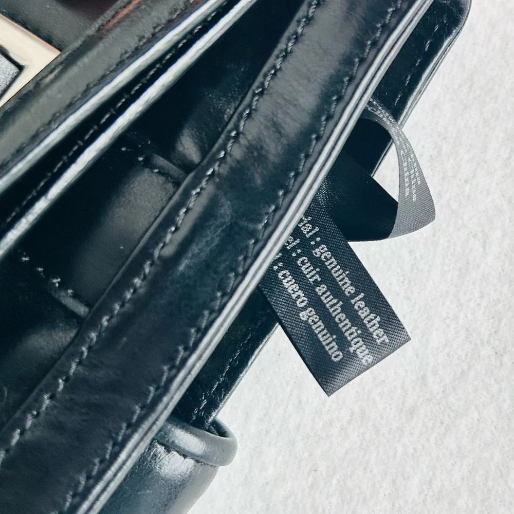 Kenneth Cole Leather Clutch - Picture 8 of 9